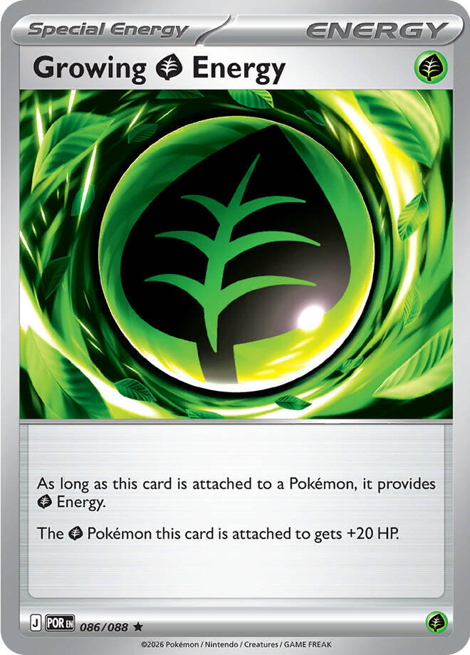 Growing Grass Energy (086/088) [Mega Evolution: Perfect Order] | Total Play