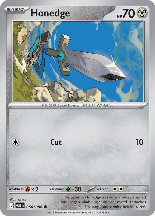 Honedge (056/088) [Mega Evolution: Perfect Order] | Total Play