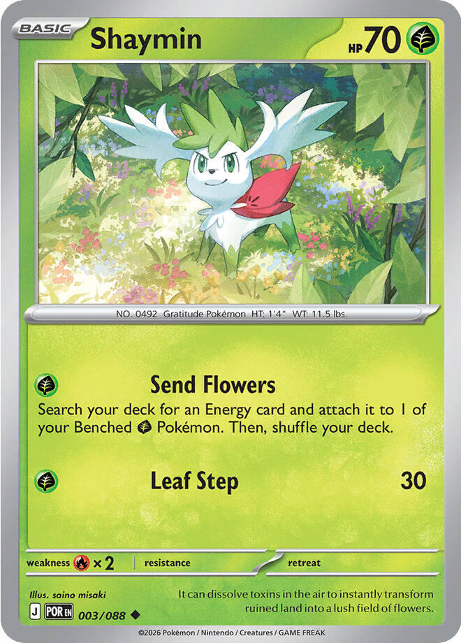 Shaymin (003/088) [Mega Evolution: Perfect Order] | Total Play