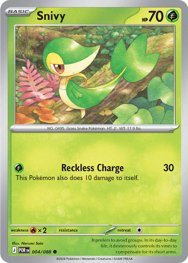 Snivy (004/088) [Mega Evolution: Perfect Order] | Total Play