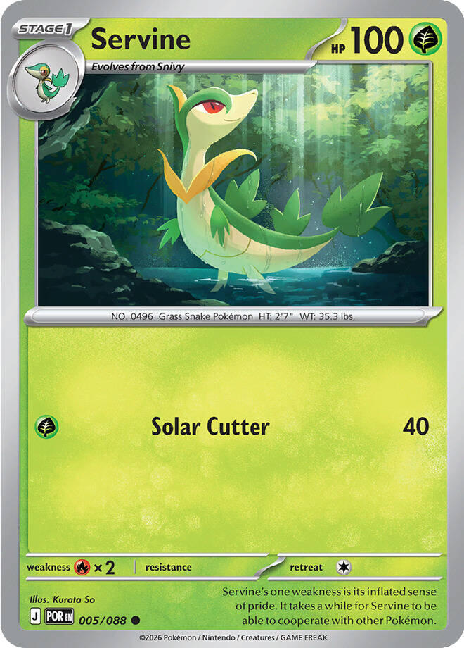 Servine (005/088) [Mega Evolution: Perfect Order] | Total Play
