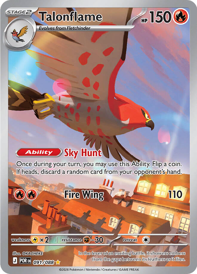 Talonflame (091/088) [Mega Evolution: Perfect Order] | Total Play