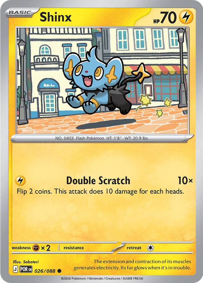 Shinx (026/088) [Mega Evolution: Perfect Order] | Total Play