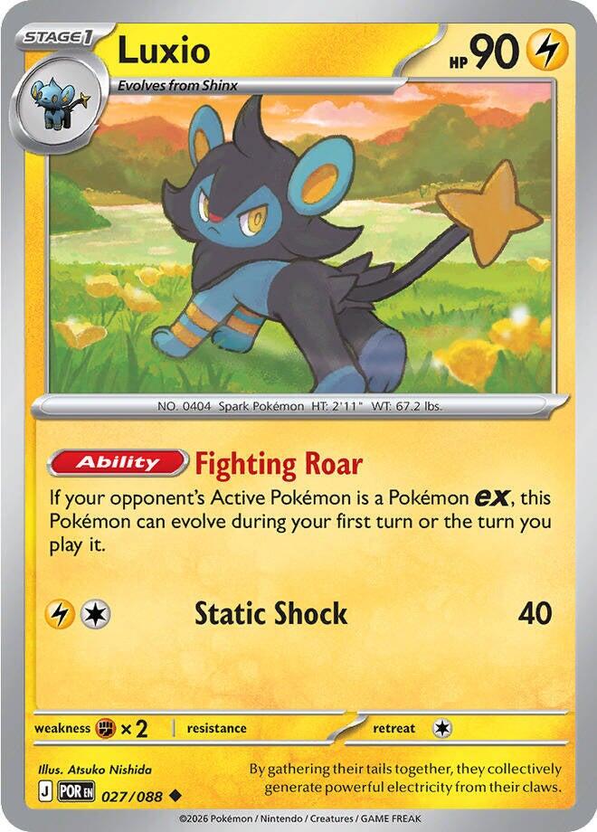 Luxio (027/088) [Mega Evolution: Perfect Order] | Total Play