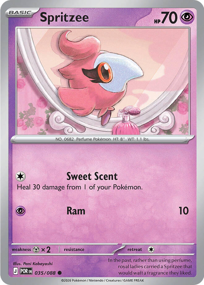 Spritzee (035/088) [Mega Evolution: Perfect Order] | Total Play