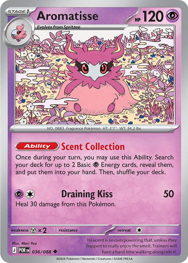 Aromatisse (036/088) [Mega Evolution: Perfect Order] | Total Play