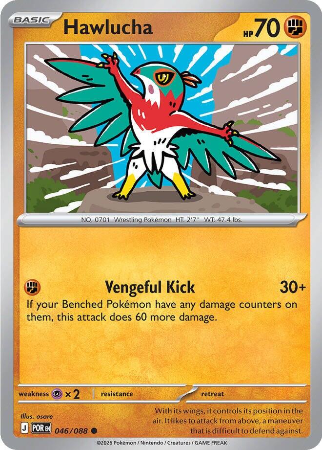 Hawlucha (046/088) [Mega Evolution: Perfect Order] | Total Play