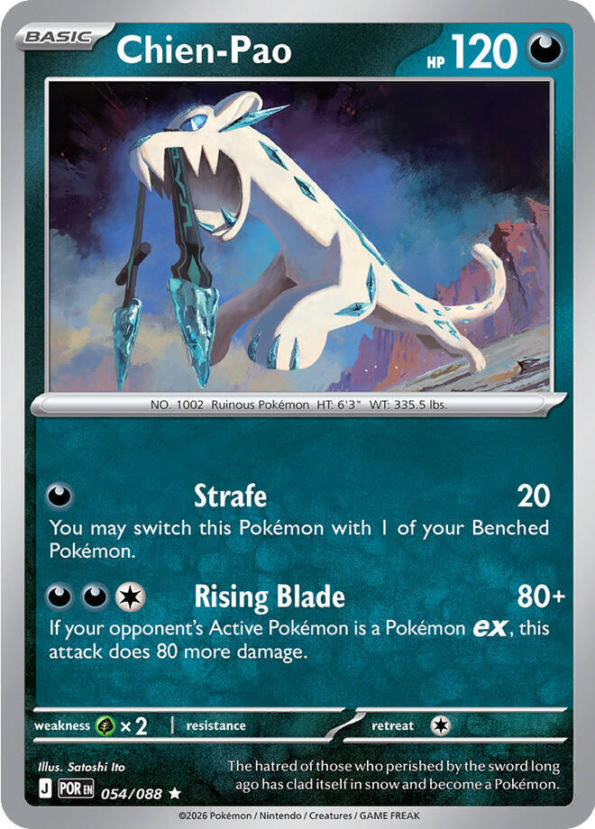 Chien-Pao (054/088) [Mega Evolution: Perfect Order] | Total Play