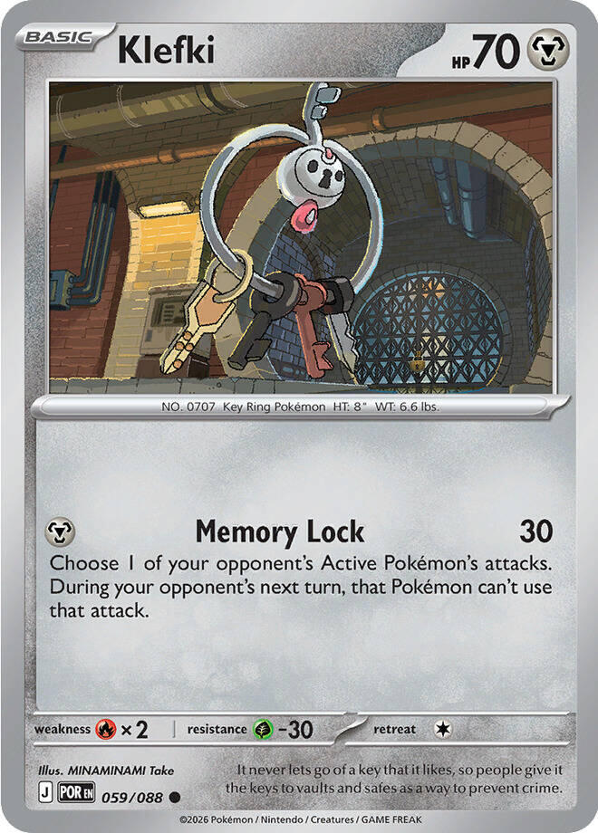 Klefki (059/088) [Mega Evolution: Perfect Order] | Total Play