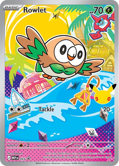 Rowlet (043) [Mega Evolution Promo] | Total Play