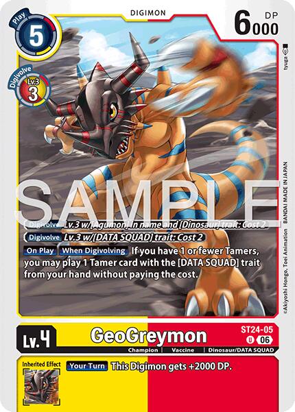 GeoGreymon [ST24-05] [Starter Deck: Data Squad] | Total Play
