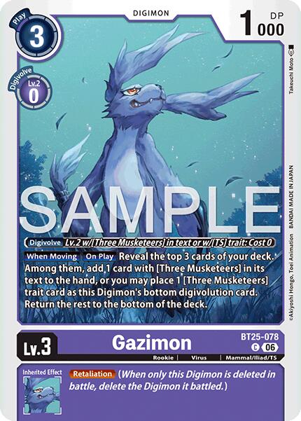 Gazimon [BT25-078] [Dual Revolution] | Total Play