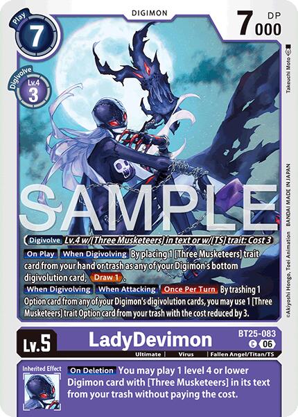 LadyDevimon [BT25-083] [Dual Revolution] | Total Play