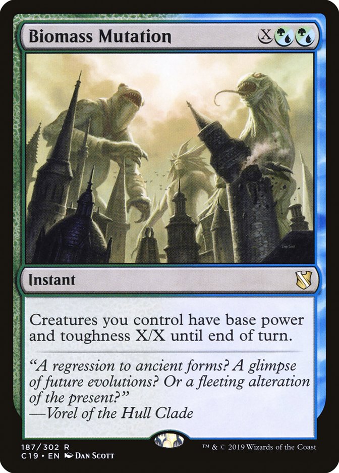 Biomass Mutation [Commander 2019] | Total Play