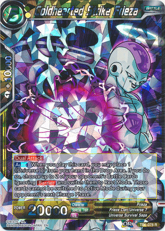 Coldhearted Strike Frieza (Shatterfoil) (TB1-078) [Dragon Brawl] | Total Play