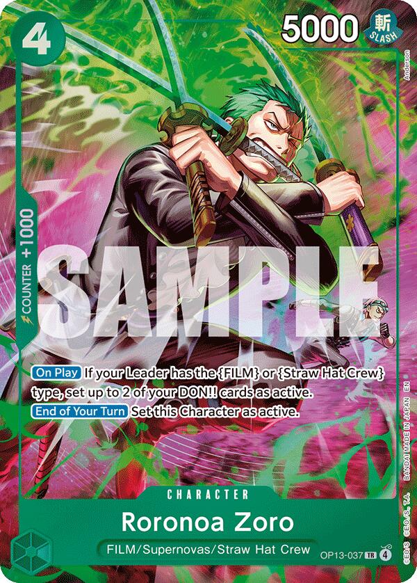 Roronoa Zoro [Adventure on Kami's Island] | Total Play