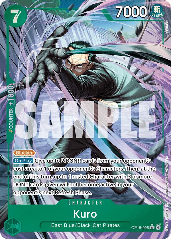 Kuro (Alternate Art) [Adventure on Kami's Island] | Total Play