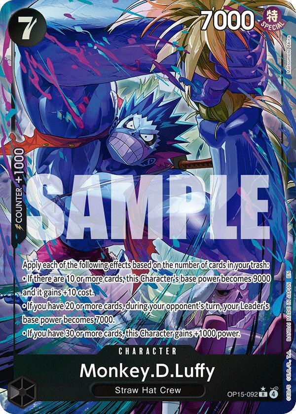 Monkey.D.Luffy (Alternate Art) [Adventure on Kami's Island] | Total Play
