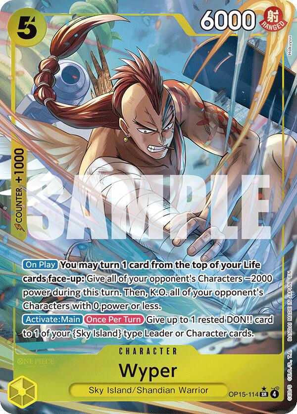 Wyper (Alternate Art) [Adventure on Kami's Island] | Total Play