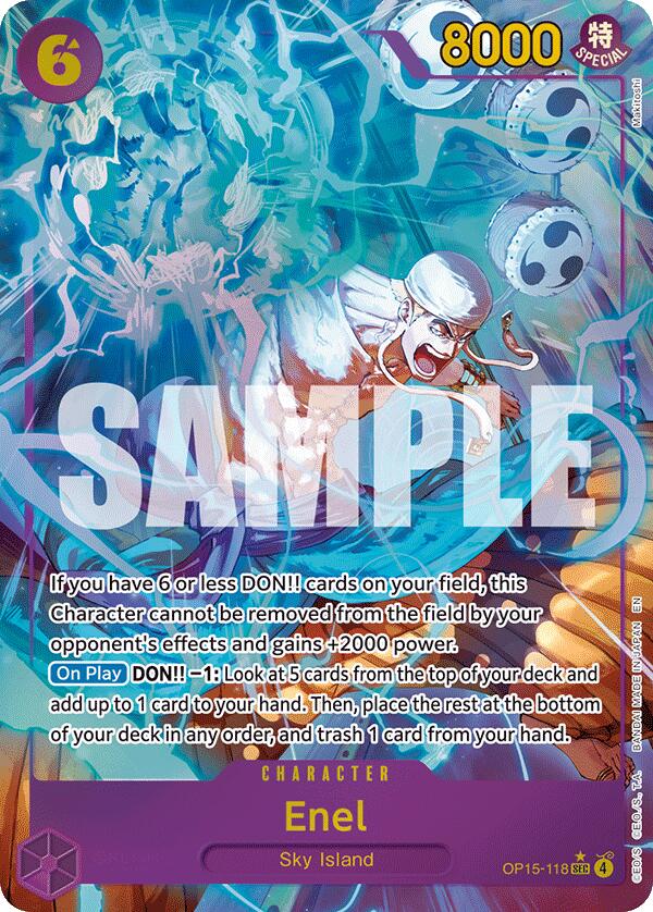 Enel (Alternate Art) [Adventure on Kami's Island] | Total Play