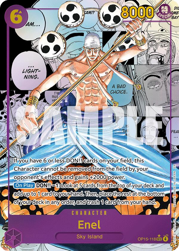 Enel (Manga) [Adventure on Kami's Island] | Total Play