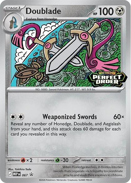 Doublade (067) [Mega Evolution Promo] | Total Play
