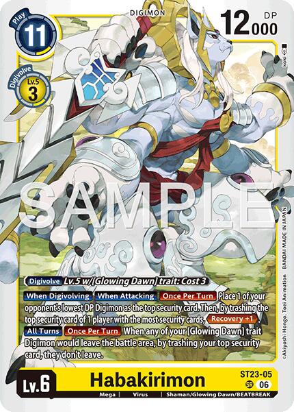Habakirimon [ST23-05] [Starter Deck: Beatbreak] | Total Play