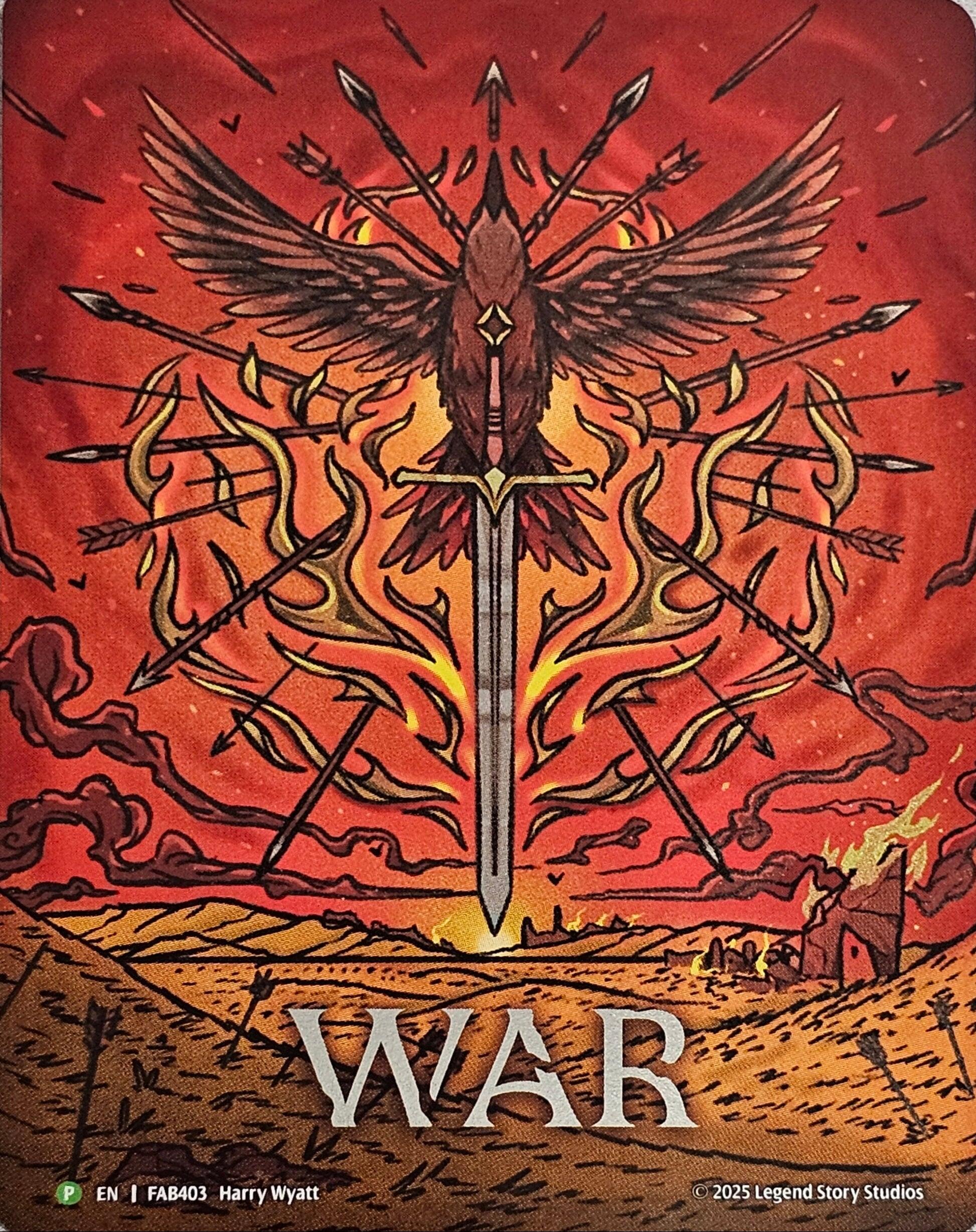 War [FAB403] (Promo)  Cold Foil | Total Play