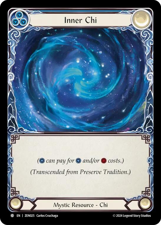 Preserve Tradition // Inner Chi [ZEN025] (Part the Mistveil Zen Blitz Deck) | Total Play