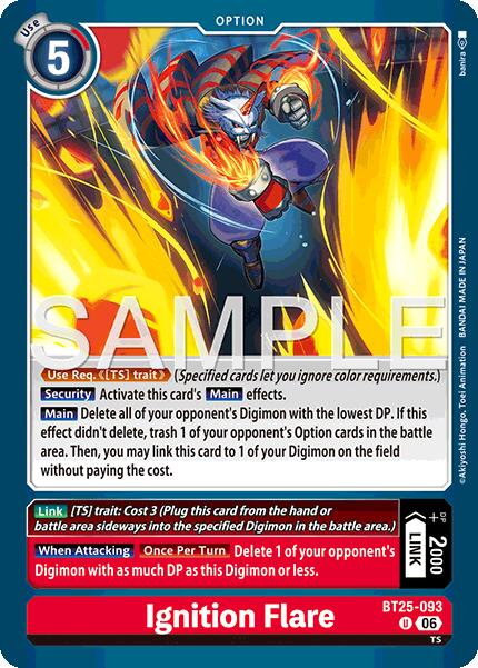 Ignition Flare [BT25-093] [Dual Revolution] | Total Play
