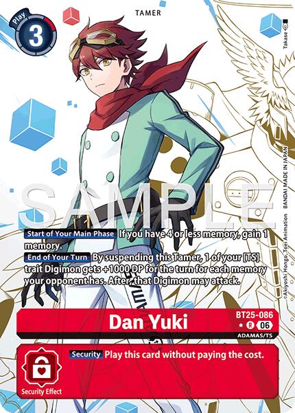 Dan Yuki [BT25-086] (Alternate Art) [Dual Revolution] | Total Play