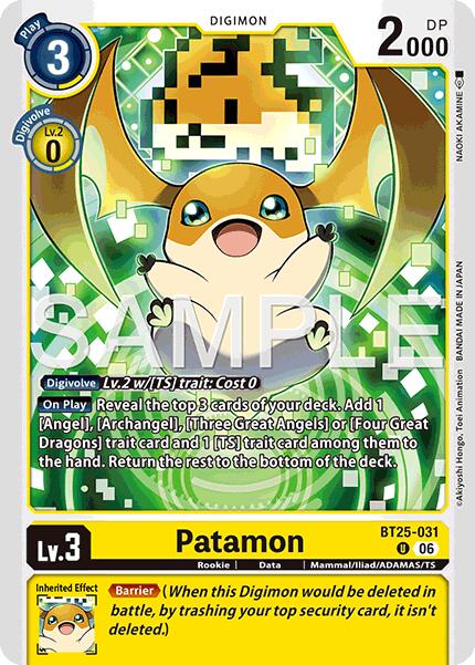 Patamon [BT25-031] [Dual Revolution] | Total Play