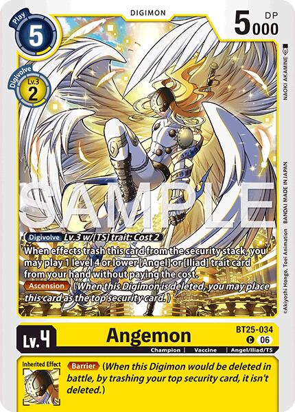 Angemon [BT25-034] [Dual Revolution] | Total Play