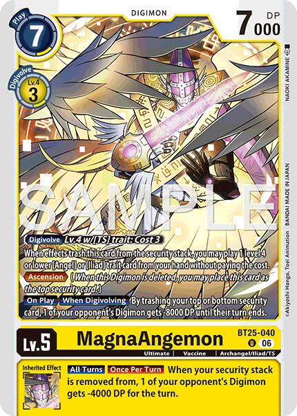 MagnaAngemon [BT25-040] [Dual Revolution] | Total Play