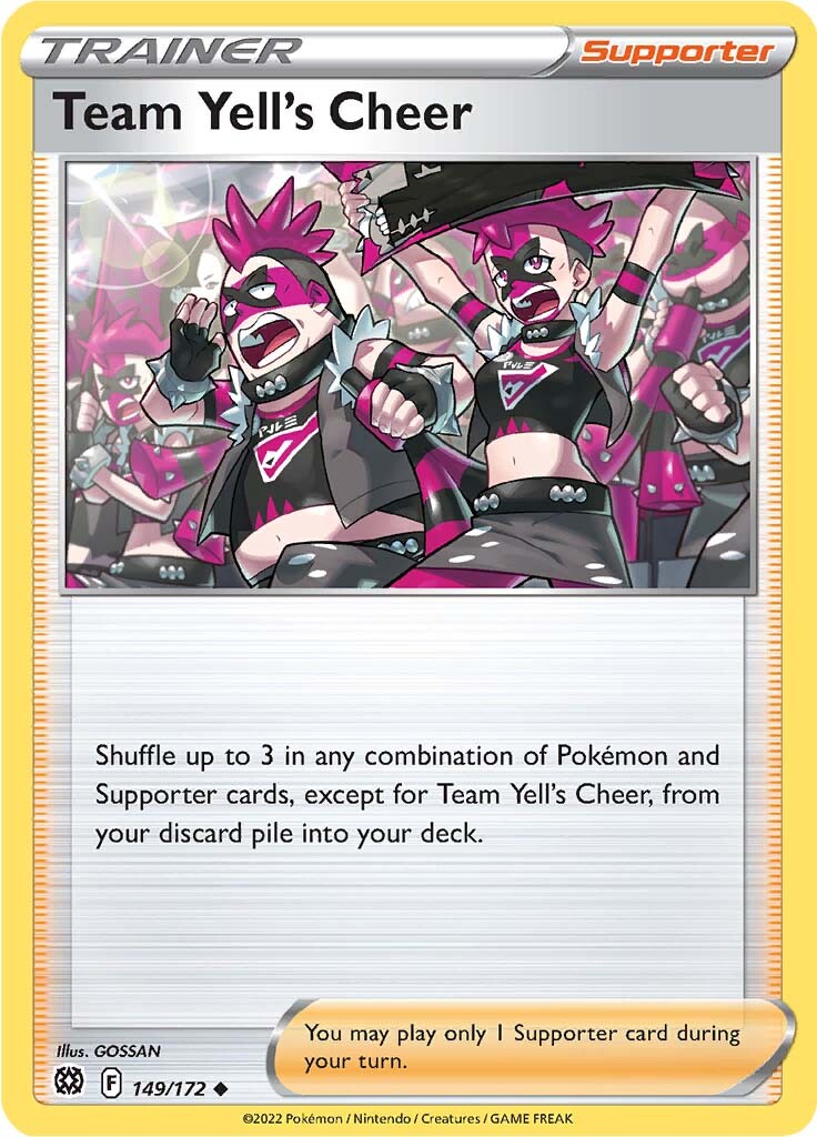 Team Yell's Cheer (149/172) [Sword & Shield: Brilliant Stars] | Total Play