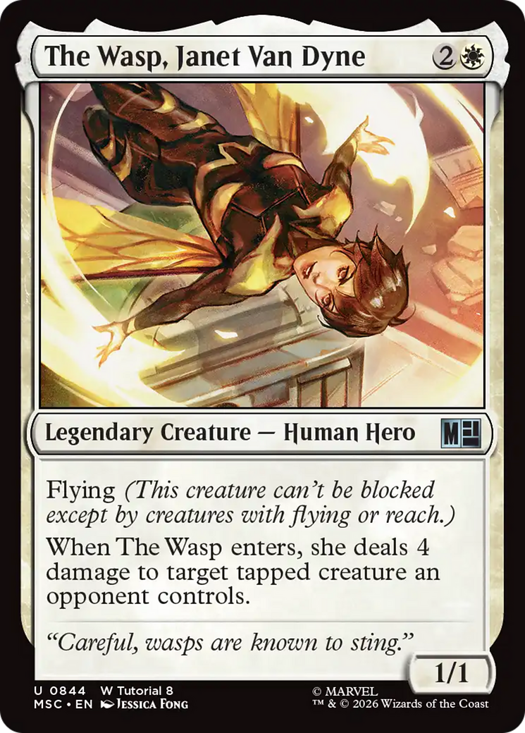 The Wasp, Janet Van Dyne [Marvel Super Heroes Commander] | Total Play