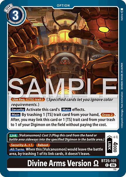 Divine Arms Version [BT25-101] [Dual Revolution] | Total Play