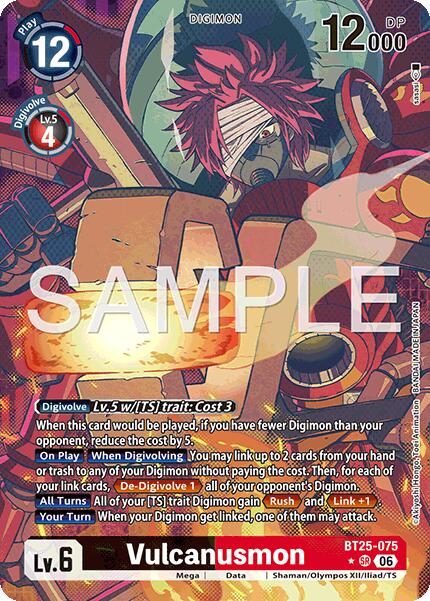 Vulcanusmon [BT25-075] (Alternate Art) [Dual Revolution] | Total Play