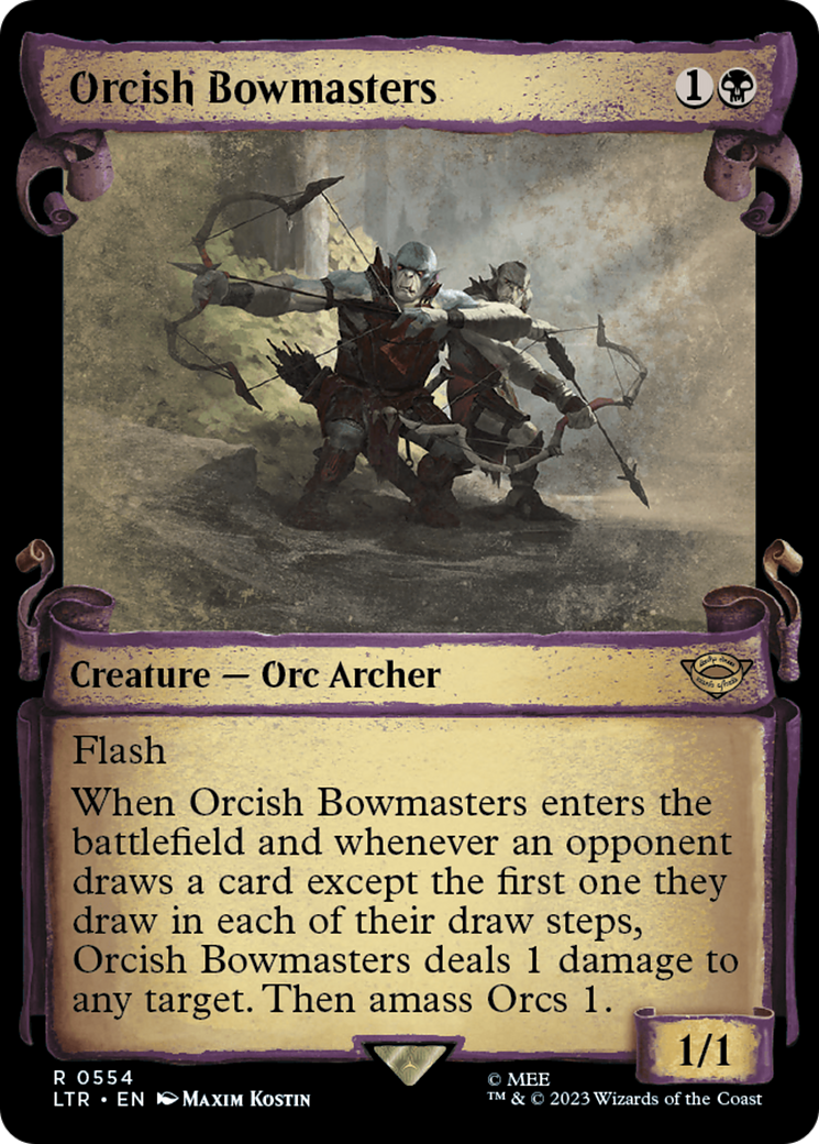 Orcish Bowmasters [The Lord of the Rings: Tales of Middle-Earth Showcase Scrolls] | Total Play