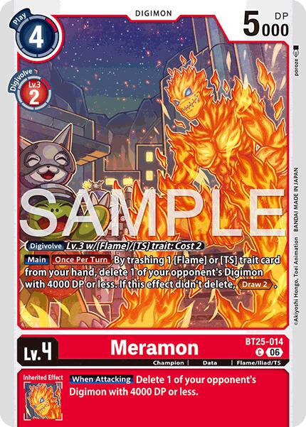 Meramon [BT25-014] [Dual Revolution] | Total Play