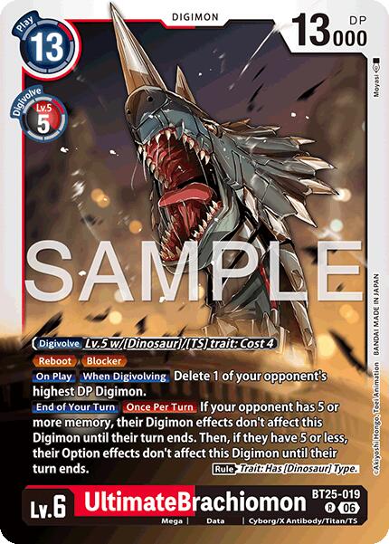 UltimateBrachiomon [BT25-019] [Dual Revolution] | Total Play