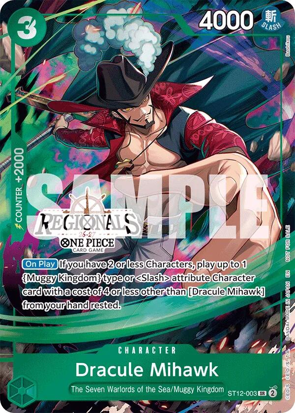 Dracule Mihawk (Regional Participation Pack 2026 Vol.1) [One Piece Promotion Cards] | Total Play