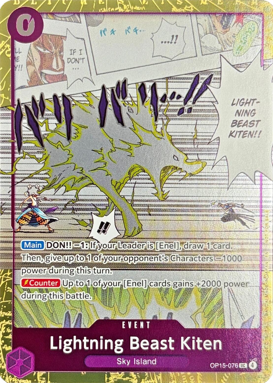 Lightning Beast Kiten (Dash Pack) [Adventure on Kami's Island] | Total Play