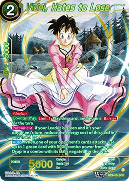 Videl, Hates to Lose (SPR) (BT30-054) [Three Glorious Fighters] | Total Play
