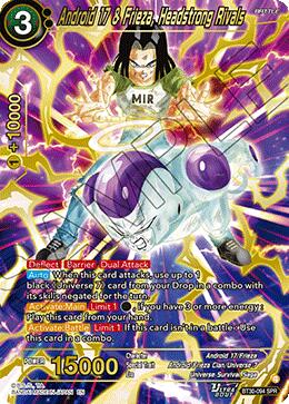 Android 17 & Frieza, Headstrong Rivals (SPR) (BT30-094) [Three Glorious Fighters] | Total Play