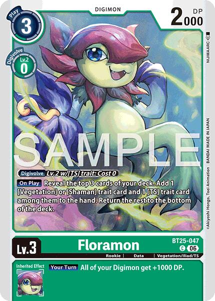 Floramon [BT25-047] [Dual Revolution] | Total Play