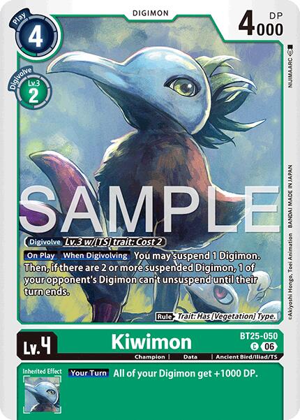 Kiwimon [BT25-050] [Dual Revolution] | Total Play