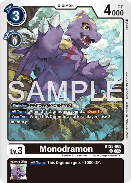 Monodramon [BT25-065] [Dual Revolution] | Total Play