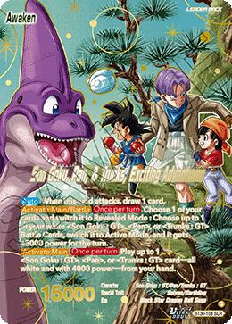 Son Goku, Pan, & Trunks // Son Goku, Pan, & Trunks, Exciting Adventures (SLR) (BT30-108) [Three Glorious Fighters] | Total Play