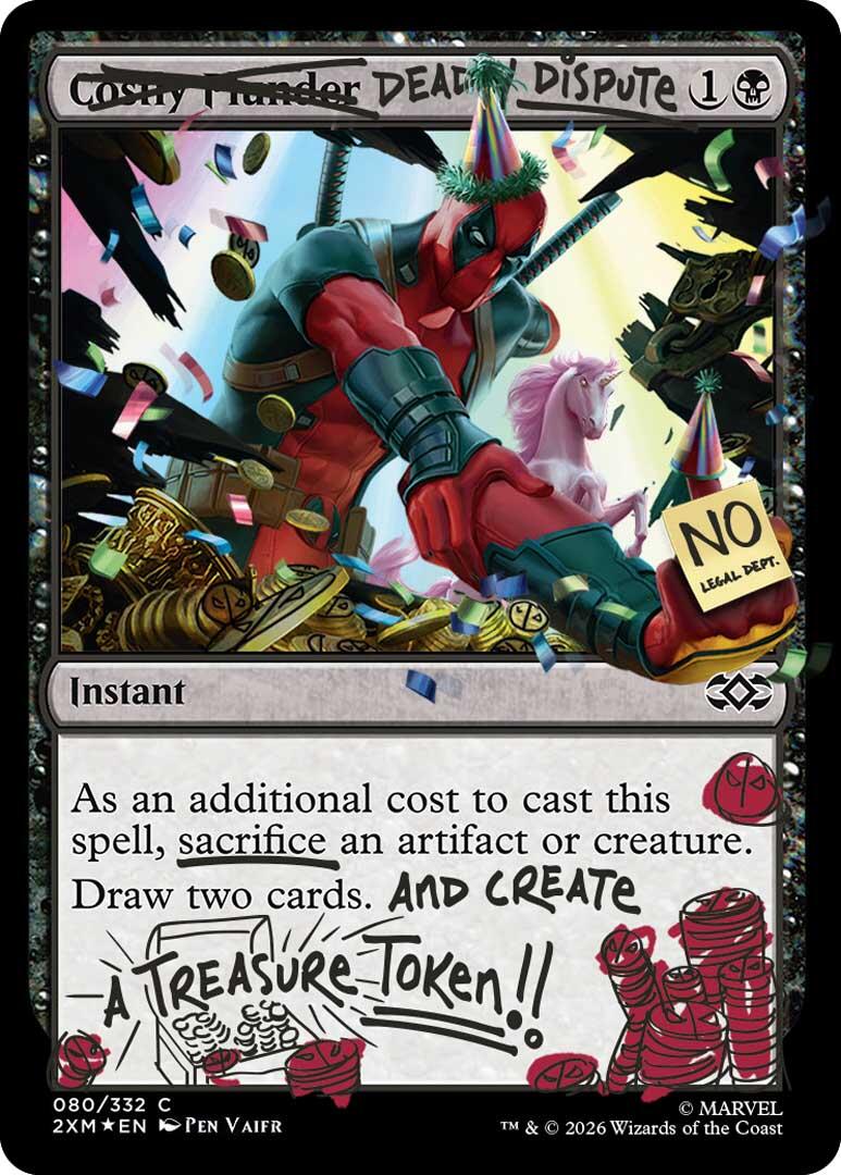 Deadly Dispute (080) (Pool Party Foil) [Secret Lair Drop Series] | Total Play